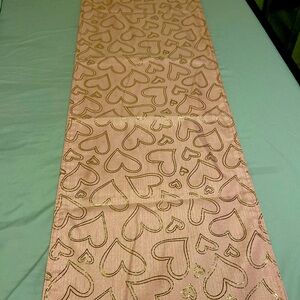 Valentines table runner